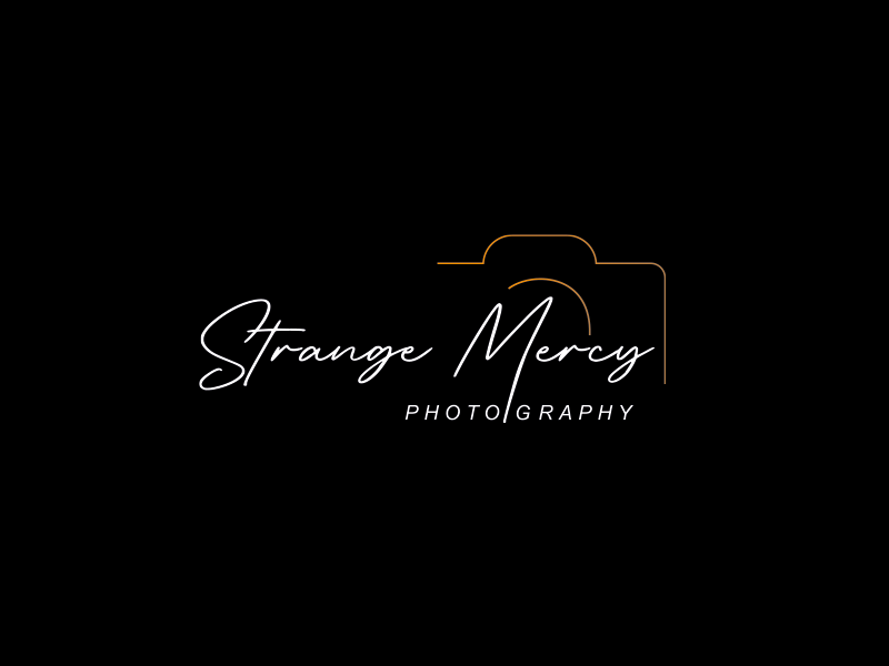 Strange Mercy logo design