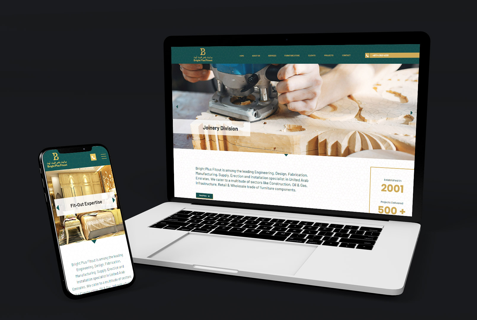 Responsive website design Dubai