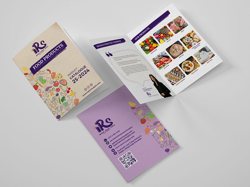 Catalogue design Dubai