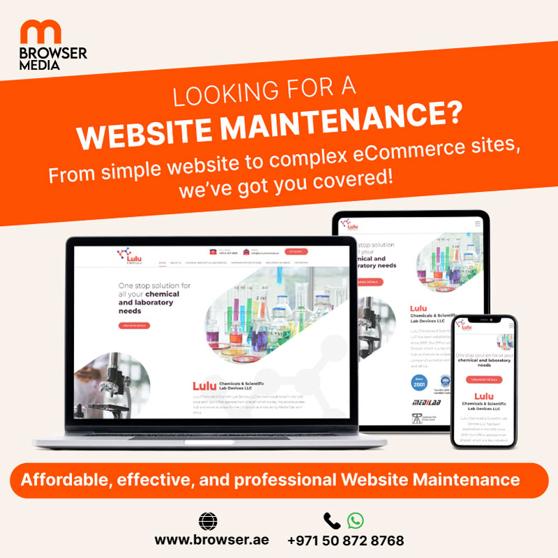 Website Maintenance