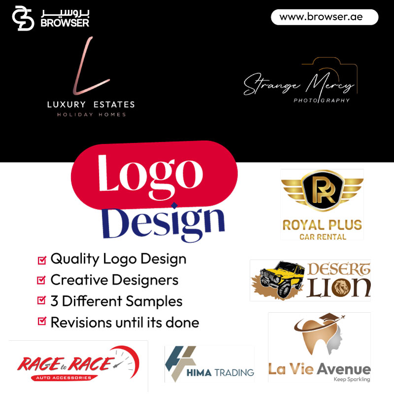 Professional logo design services in Dubai for businesses