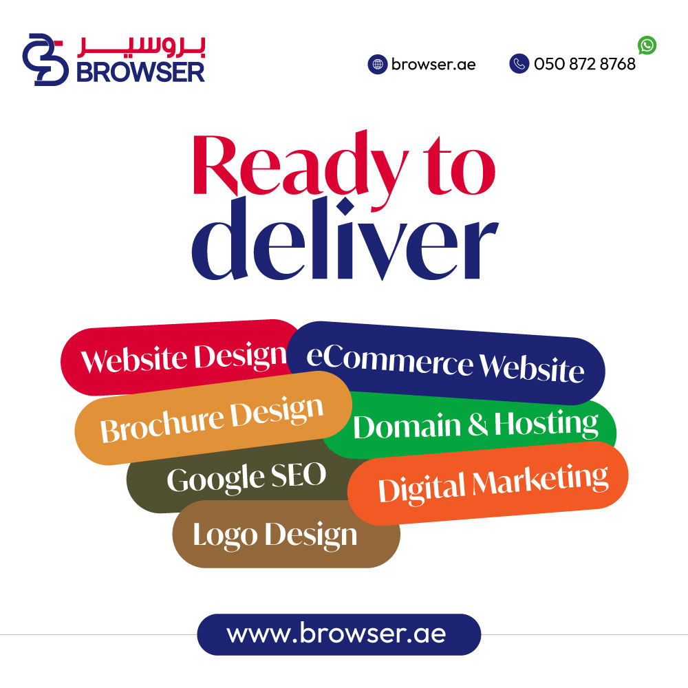 Professional web design company in Dubai offering modern websites
